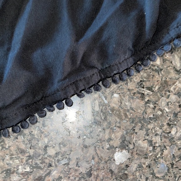 Victoria’s Secret Black Surplice Top Semi Sheer Romper - Picture 4 of 8